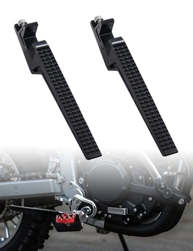 Universal Passenger Peg Extensions Compatible With Enduros and Surron Segway X160 X260 Motorcycle Dirt Bike Passenger Footpegs Pedals