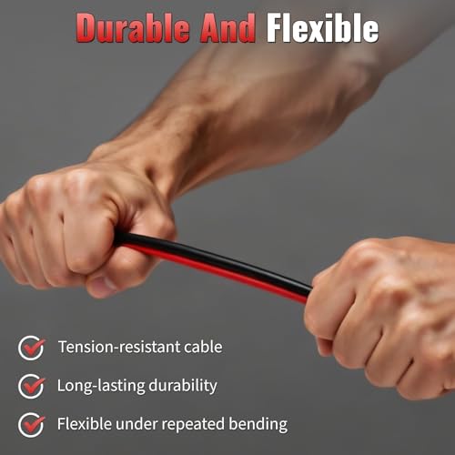4269 SAE Wiring Harness 1FT Compatible with NOCO Genius 5 GC009 Battery Charger - Genius 1 G3500 G720 MXS 5.0, 14AWG SAE Connector Tail Fiber, for ATV Motorcycles UTV Car Connection Adapter