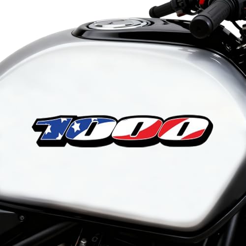 Motorcycle Reflective Vinyl Fairing Sticker Decal for GSXR1000 (Blue&Red) - color: Blue White Red