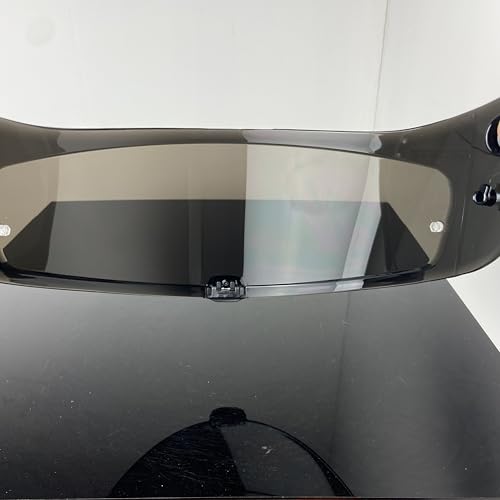 HJ20M Helmet Visor Replacement, Motorcycle Helmet Face Shield Windshield Lens For HJC C70 FG-17 FG-ST IS-17 (Silver) - color: Silver