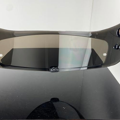 HJ20M Helmet Visor Replacement, Motorcycle Helmet Face Shield Windshield Lens For HJC C70 FG-17 FG-ST IS-17 (Silver) - color: Silver