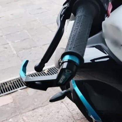 Compatible with 675SR 675 SR-R 675NK 675SS Motorcycle CNC Handlebar Grip Guard Brake Clutch Lever Protector (Black) - color: Black
