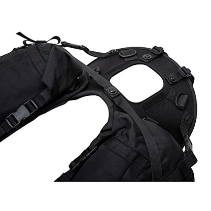 Tusk Excursion Rackless Luggage System w/Small Dry Duffel & Bottle Holders Standard Heat Shield Black/Grey For Honda XR150L 2023