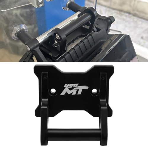 for CFMOTO 450MT MT450 Ibex 450 2024-2025 Motorcycle GPS Phone Holder Auxiliary Device Mount Navigation Extension Brackets(12mm) - size: 12mm