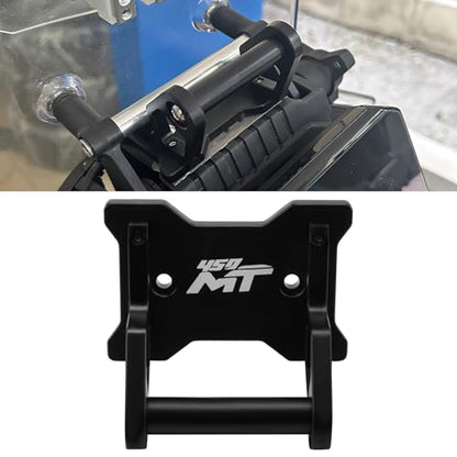 for CFMOTO 450MT MT450 Ibex 450 2024-2025 Motorcycle GPS Phone Holder Auxiliary Device Mount Navigation Extension Brackets(12mm) - size: 12mm