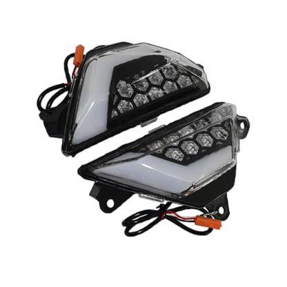 US STOCK For Ninja 500 SE 2024-2025 NINJA500 NINJA500 SE Motorcycle LED Front Turn Signal Light Lamp Turn Signals Accessories