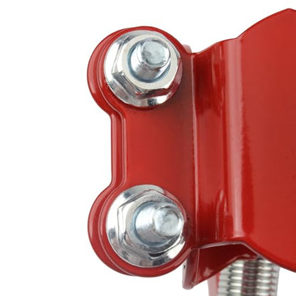 Motorcycle Chain Adjuster Tensioner Guide Roller Compatible with ATV Quad Dirt Pit Bike 4 Wheeler Go Kart Red - color: Red