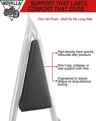 33” Tall Detachable Sissy Bar Backrest Pad Fit For Harley Davidson Softail Harley, Softail Models 2018-2025 Low Rider FXLR FXRST FXLRS FXLRST FLSB (C) - color: C