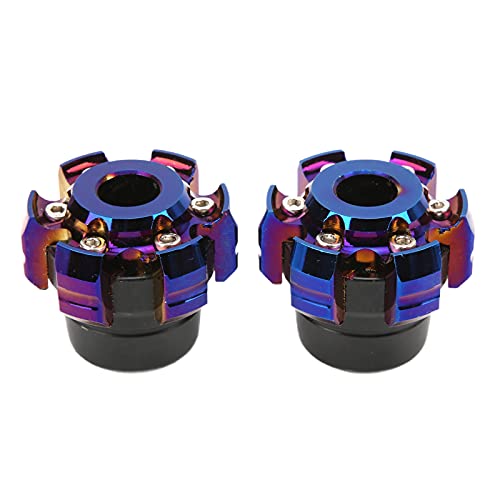 Acouto Aluminum Alloy Motorcycle Wheel Front Fork Frame Slider with Falling for Universal Motorcycle and