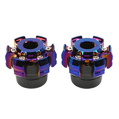 Acouto Aluminum Alloy Motorcycle Wheel Front Fork Frame Slider with Falling for Universal Motorcycle and