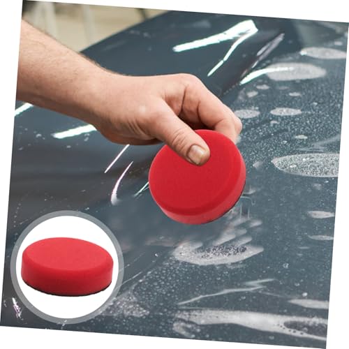 Cabilock Professional Car Polishing Sponge Pad Wax Applicator Pad Car Beauty Polishing Sponge Wheel Versatile for Motorcycles Boats and Home Furniture