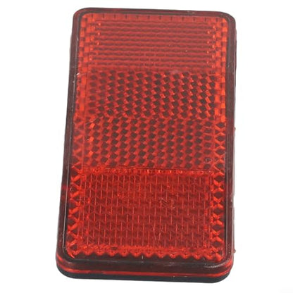 BRIGHT NIGHT VISIBILITY: Highly reflects car headlights to make your rear pannier rack visible in the dark for safer riding PRECISE FIT DESIGN: Features 5CM bolt spacing to perfectly match standard