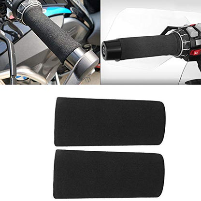Foam Handle Grip, 2 Pcs Motorcycle Handlebars Cover Anti-Slip Foam Grip Suitable for 1.25 to 1.45 inch Handlebars
