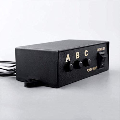 BININBOX 6 Ways LED Light Flasher Flash Strobe 3 Modes Controller Box Control For DC 12V Car Truck Motorcycle Vehicle