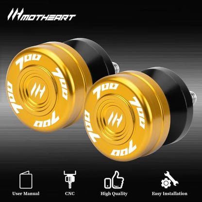 Motorcycle Swingarm Spools Slider -M6 For Tenere 700 (T7) (XTZ700) 2019-2025 CNC Aluminum Paddock Stand Bobbins Protects Rear Swingarm tenere 700 (t7) Accessories (Gold) - color: Gold