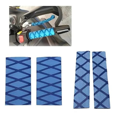 Motorcycles Handle Cover Handlebar Covers Anti-Slip Heat Shrink Grip Rubber Gloves for BM&W R1250GS R1200GS ADV Handlebars Grips - color: Green