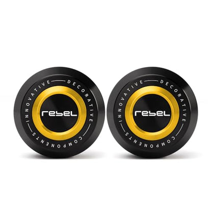 Motorcycle Frame Sliders Crash Bar Protector Compatible with H.onda Rebel 500 2017-2024 2025 | No Cut Aluminum Engine Guard Shield Falling Protection CMX500 CMX 500 Accessories (Gold) - color: gold