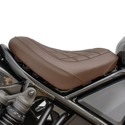 Motorcycle Rider Comfort Solo Seat Fit fot CMX1100 Rebel 1100 2021 2022 2023 2024 2025 2026, Front Driver Saddle Cushion Pillion Pad, Brown - color: Front - Brown