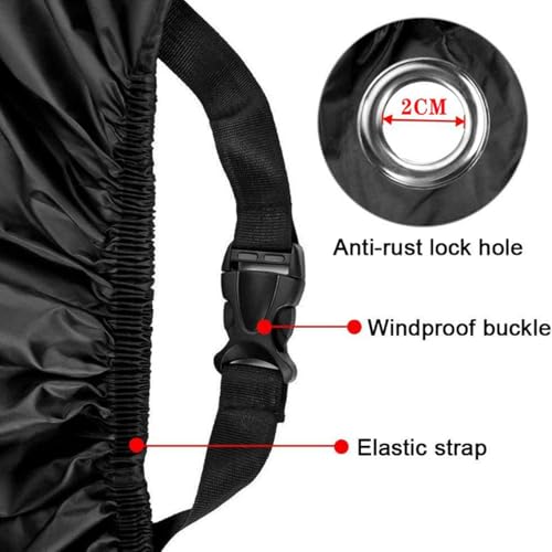 Motorcycle Cover for Kawasaki Vulcan 1700 Voyager 2009-2024, Outdoor Durable Motorcycle Protective Cover, Motorbike Cover All Weather, All-Season Protection Outdoor Accessories