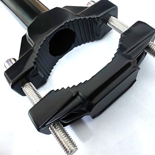 Motorcycle Spotlight Mount Brackets, Motorbike Tube Clamp Turn Signal Mounting Clamp Fog Light Holder for 0.82"-2.1" ATV UTV Roll Bar (2 Pcs)