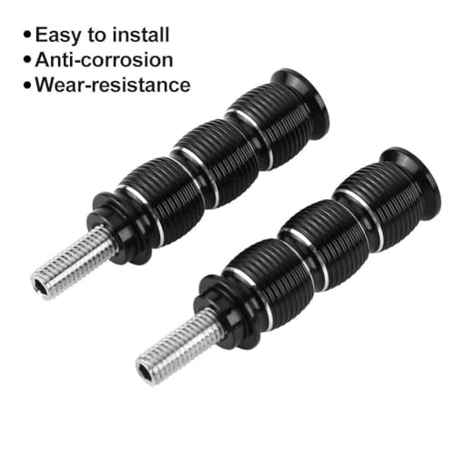 Aramox Motorcycle Shift or Brake Peg for 2015-2018 (Black) - color: Black