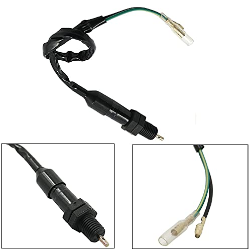 Motorcycle Universal Rear Brake Light Switch with Spring Kit for Honda Kawasaki Suzuki Yamaha Quad Bikes ATVs Scooters