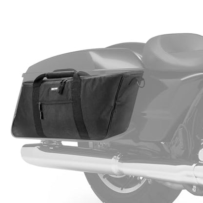 Mofun Motorcycle Saddlebag Cooler Waterproof Saddle Bag Insert Cooler Saddlebag Liner Bag Compatible with Harley Touring Street Road Electra Glide Road King with Hard Saddlebags, 1993-2025