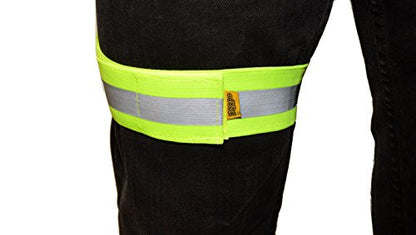 HQRP Reflective Elastic Band for Safe Running Cycling Biking Walking at Night