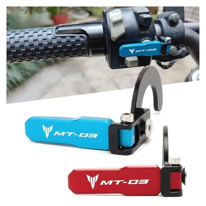 Motorcycle Switch Button Cover Horn Button Shell Extension Button Bracket Compatible with MT03 MT-03 MT 03 07 2021 2022 - color: Black