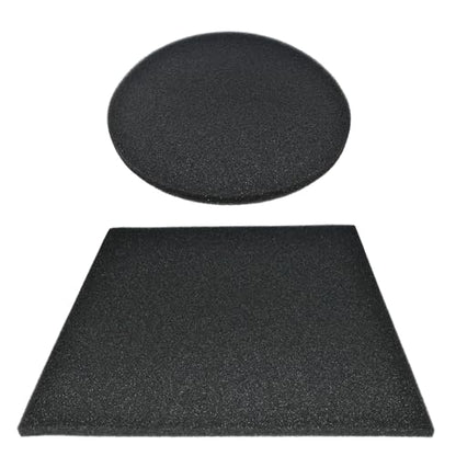 2 Pack Oil Drain Splash Pad, 22'' Square No Splatter Pad and 15'' Round Oil Splash Pad Fits Most Oil Drains Anti Splash Oil Change Mat for Car Changing Oil Transmission Drain Pan - size: 1 PCS 22"+1 PCS 15"