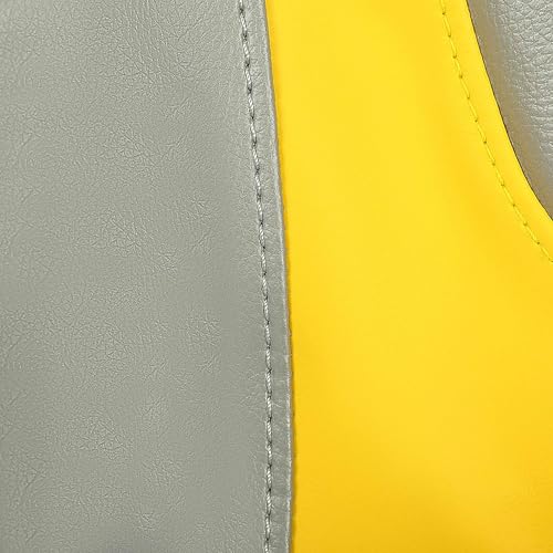 ECOTRIC Custom New Seat Covers Compatible with 2003-2006 Sea-Doo Sportster 4 Tec - color: Yellow and Gray