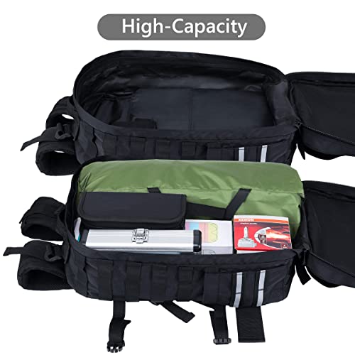 Motorcycle Backpack for Men Riding Helmet Backpacks with Hat Carrier/Storage Waterproof Large Capacity Travel Bag Motorcycle Cycling Gear Accessories