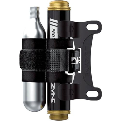 LEZYNE Pro Tubeless Kit | Portable All-In-One Bicycle Tire Repair System with Aluminum Body, Tire Plugs, CO2 Inflator & Stainless Steel Tools | For Road, Gravel & MTB Bikes, Pro Tubeless Kit Loaded - size: Pro Tubeless Kit Loaded