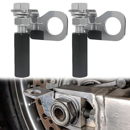 Dirt Bike Flag Mount & 22.5mm Rear Axle Mounting Holder-2 Pack | Black, Includes Quick Release Flag Pole Holder 1/4" Whip Pole, Bracket,Universal for Motocross, UTV, ATV, Motorcycle, Boat - color: Black