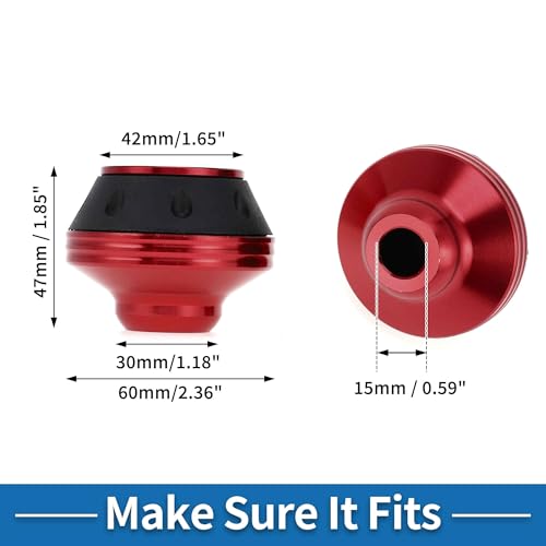 Motorcycle Front Fork Frame Slider Falling Protection Wheel Crash Protector Scooter Moped Aluminum Alloy Red 2 Pcs - color: Red