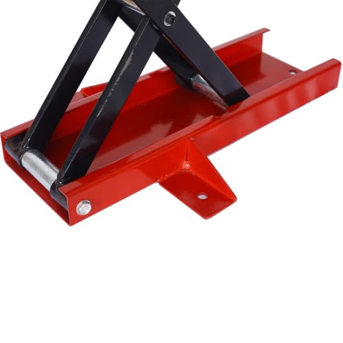 Motorcycle Lift Jack 1100lbs Motorcycle Off-Road Bike,Scissor Center Jack Lift Repair Wide Stand Bike,Send Goods from Local Warehouse,Fast delivery