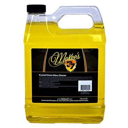 McKee's 37 MK37-2021 Krystal Vision Glass Cleaner, 128 oz. - size: 128 Ounce (Pack of 1)