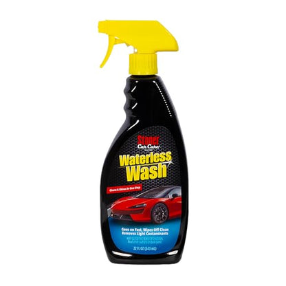 Stoner Car Care 92604 Waterless Wash Car Detailing Spray – Safe, Scratch-Free Formula Quickly Cleans, Shines & Protects Cars, Trucks, Boats, Motorcycles, RVs & More – No Soap or Hose Needed – 22 Fl Oz - size: 22 Fl Oz (Pack of 1)