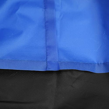 uxcell XL 190T Motorcycle Cover Blue&Black UV Water Resistant 96 Inches - color: Blue Black, size: X-Large