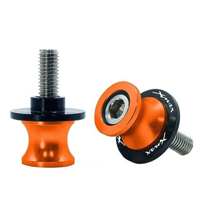 Motorcycle Swing Arm Slider Shaft Motorcycle M6 Swingarm Spools Slider Swing Arm Stand Screws Paddock For Y&AMAHA X MAX XMAX 125 200 250 300 400 X-MAX All Years(M6-9) - color: M6-9