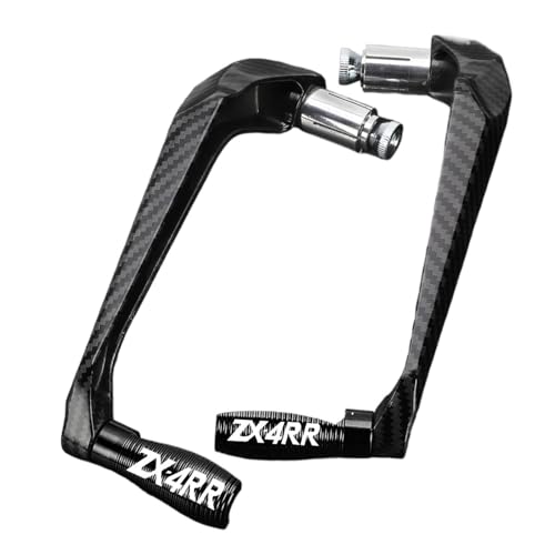 Motorcycle Handlebar Handle Grips Guard Brake Clutch Levers Protector for KAWA&SAKI Ni&nja ZX-4RR ZX 4RR ZX 4 RR 2023 2024 2025 Hand Guards - color: Lever Guard black