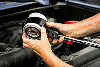 GEARWRENCH Heavy-Duty Oil Filter Wrench 4-1/2" to 5-1/4" - 2321 - size: 4-1/2" to 5-1/4"