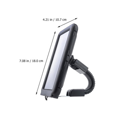 Hemobllo Waterproof Motorcycle Phone Mount with 360° Rotation & Sensitive Touch Screen for Rain, Mud & Vibration Protection — Bike, Motorcycle, Scooter & ATV Handlebars, for Cyclists & Riders