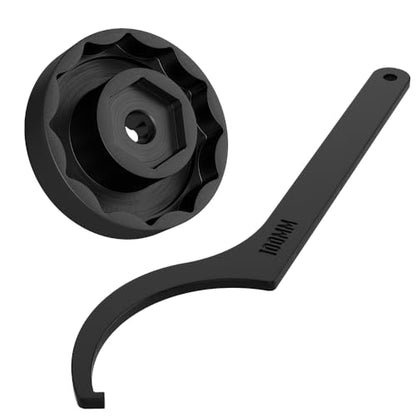 Moker Front Rear Wheel Axle Nut Socket Tool (30mm + 55mm) for Ducati Motorcycle,with Chain Adjuster Eccentric Spanner Wrench Tool