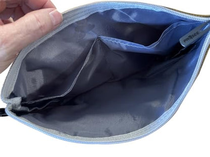 Tool Pouch Zipper Small Tool Bag Pouches Organizer Bag with Metal Carabiner, Nylon 1680D Heavy Duty for Wrenches, Screwdrivers, Pliers, Stationery & Office Supplies Pack of 2, Black, 11 Inch - color: 2 Pack, 11" Black