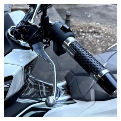 7/8'' Anti-Slip Grip Hand Motorcycle Handlebar Handle Bar Grips End Plugs For HONDA Rebel300 CMX500 CMX300 Rebel CMX 500 300(A-BLACK) - color: A-BLACK