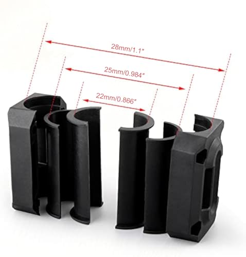 3 Pair Universal Motorcycle Bumper Decorative Blocks Frame Sliders Motorcycle Engine Guard Bumper Crash Bar Protectors 22/25/28mm Fit for R1200GS R1150GS