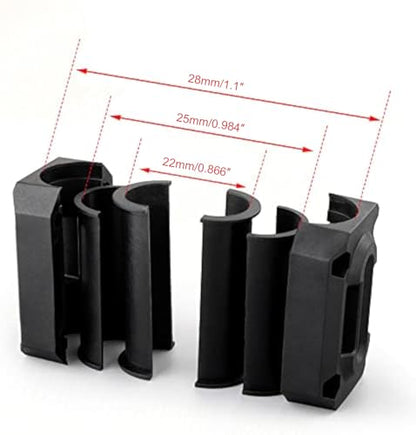 3 Pair Universal Motorcycle Bumper Decorative Blocks Frame Sliders Motorcycle Engine Guard Bumper Crash Bar Protectors 22/25/28mm Fit for R1200GS R1150GS