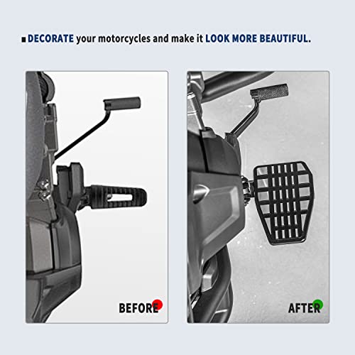 Motorcycle CMX1100 CM1100 Wide Foot Pegs Pedal 21-24, Aluminium Foot Rest Footrest Footpeg Extension Enlarge Step Board Extender for H.onda Rebel CMX 1100 CM 1100 2021 2022 2023 2024