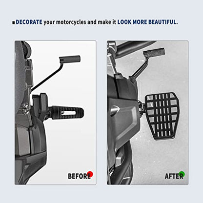 Motorcycle CMX1100 CM1100 Wide Foot Pegs Pedal 21-24, Aluminium Foot Rest Footrest Footpeg Extension Enlarge Step Board Extender for H.onda Rebel CMX 1100 CM 1100 2021 2022 2023 2024